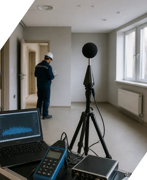 Акустические испытания помещений в Нововоронеже от 5060 р. | ЭкспертизаРоссия